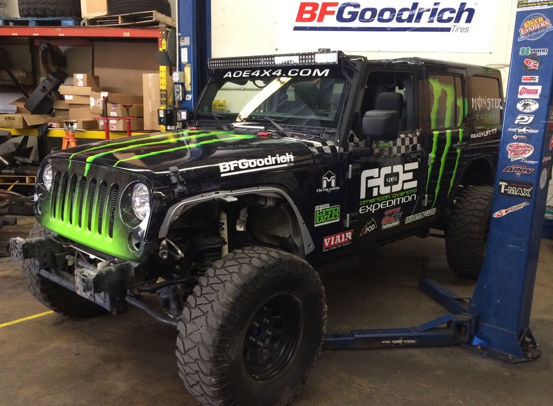 American Overland Expedition 4X4 Installs New ReadyLIFT Short Arm Off