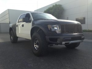 Converted Ford F150 into SVT Raptor with ReadyLIFT off-road suspension