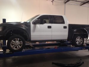 Converted Ford F150 into SVT Raptor with ReadyLIFT off-road suspension