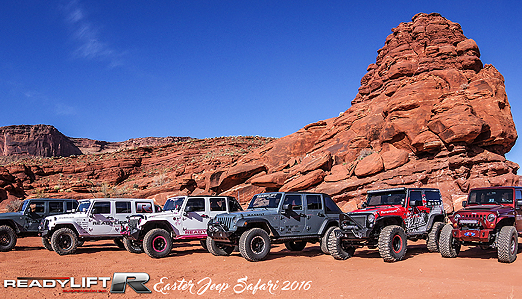 ReadyLIFT® Invades Moab, Utah for the 50th Annual Easter Jeep Safari
