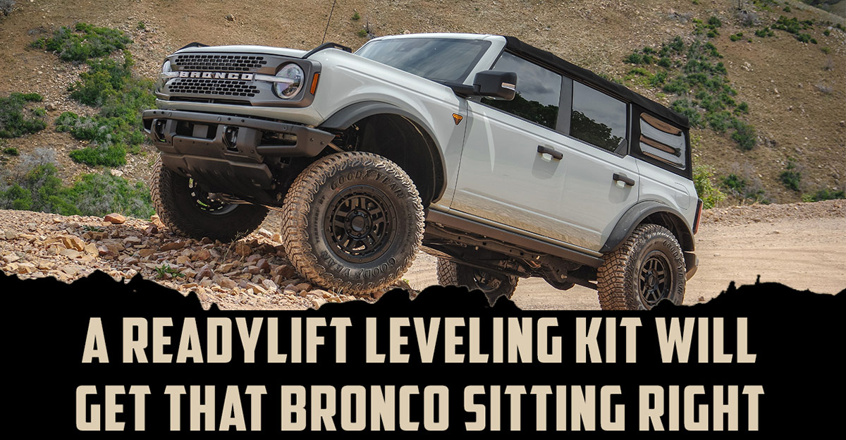 Ford Bronco 1.25" Leveling kit