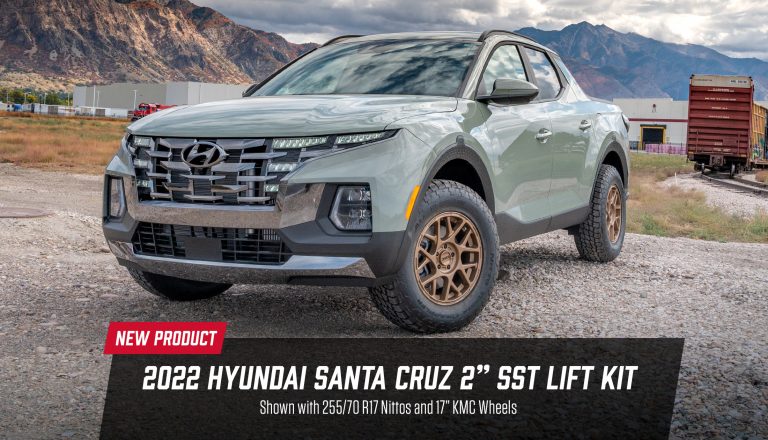 ReadyLIFT Introduces All-New 2022 Hyundai Santa Cruz 2″ SST Lift Kit ...