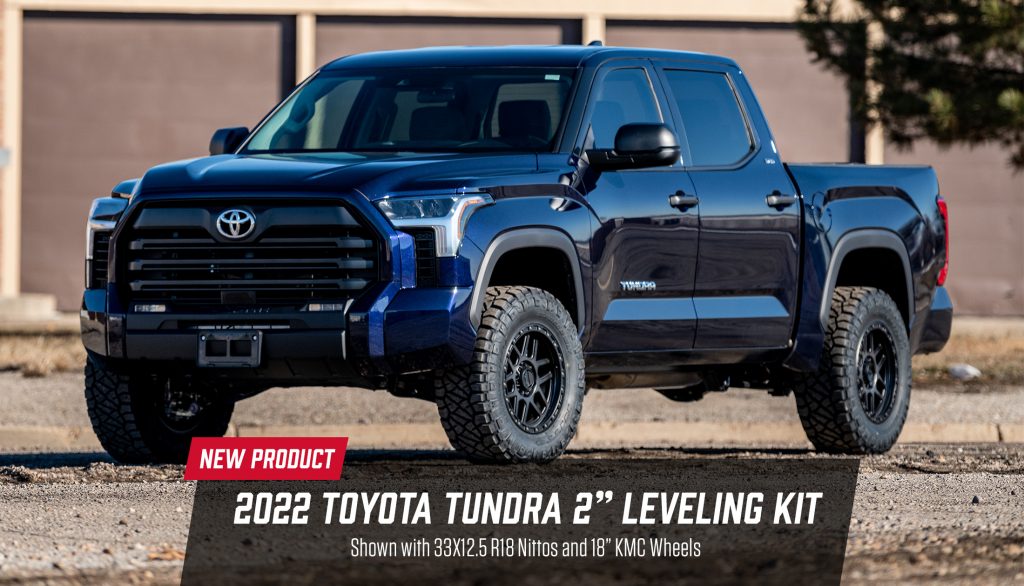 All New 2022 My Toyota Tundra 2″ Leveling Kit Now Available From