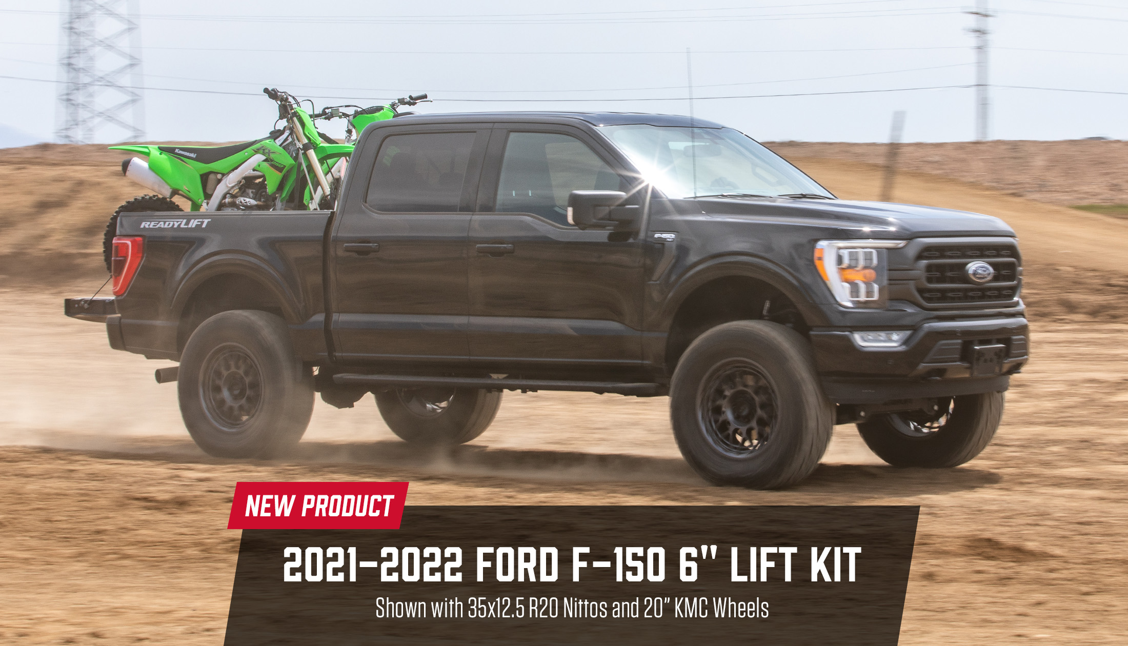 2021-UP Ford F-150 4WD 6" Big Lift Kits