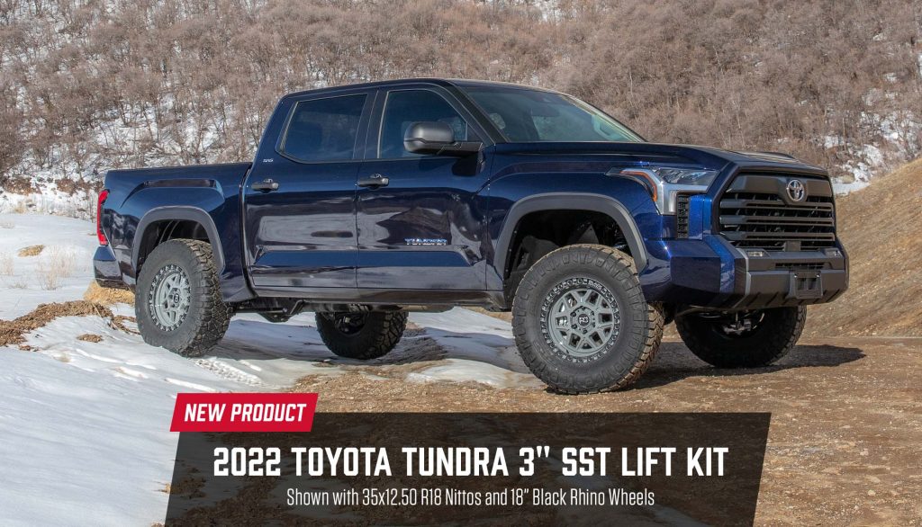 ReadyLIFT Introduces an AllNew 3″ SST Lift Kit for the New 2022 MY Toyota Tundra Pickups