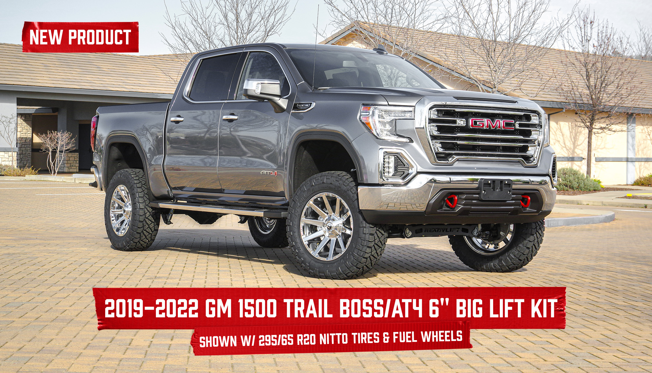 2019-2022 Chevy/GMC 1500 Trail Boss / AT4 6" Big Lift Kit