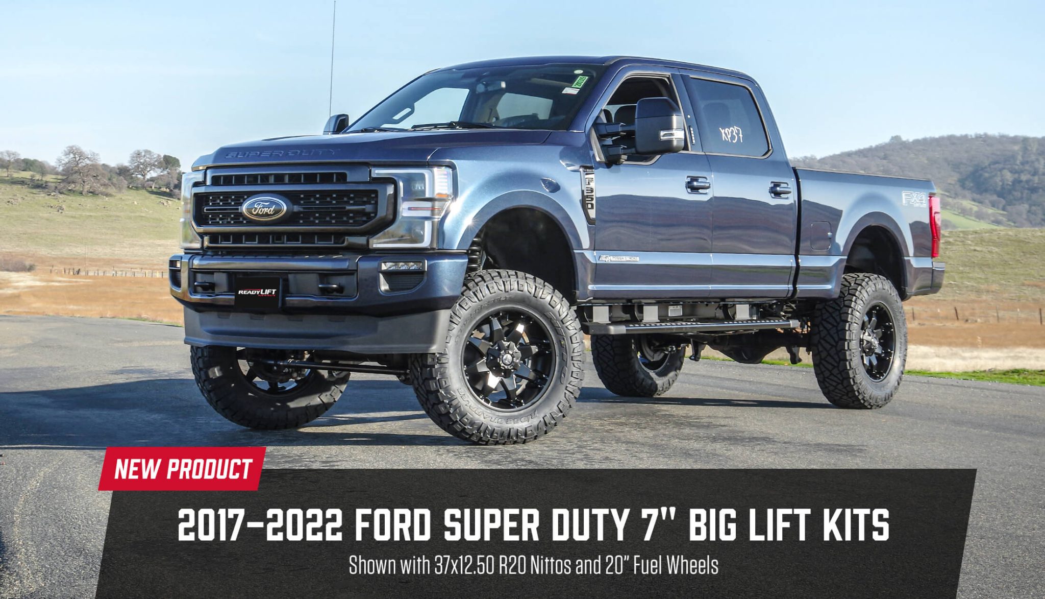 ReadyLIFT Introduces an AllNew Ford SuperDuty 7″ Coil Spring Lift Kit