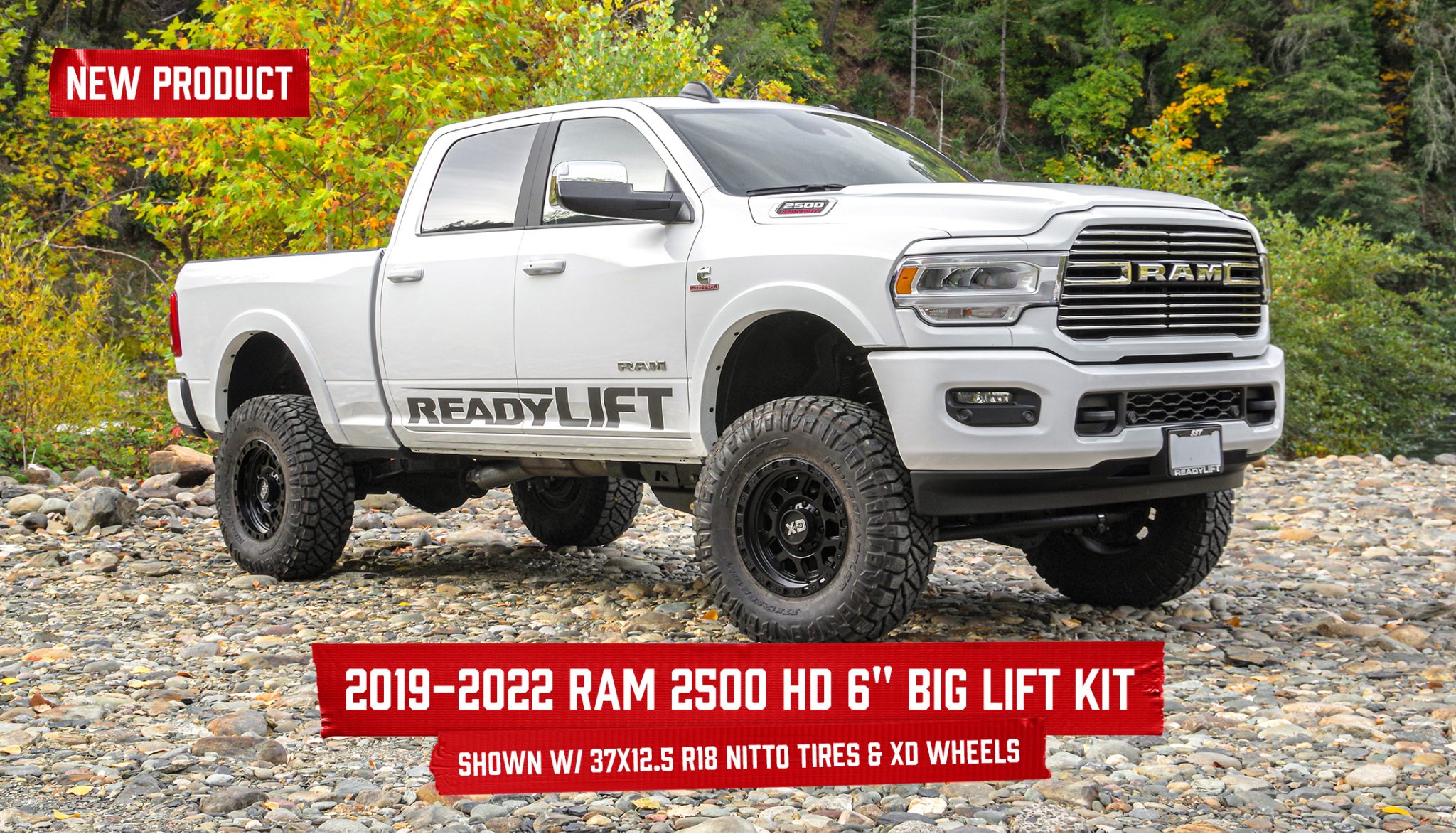 ReadyLIFT Introduces AllNew 20192022 Ram 2500 HD 6” Lift Kit Including Our Innovative