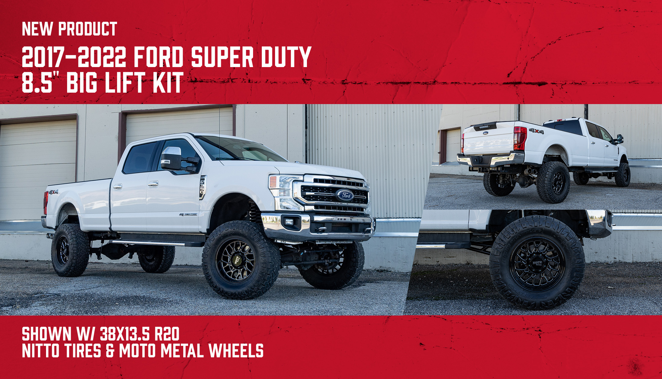20172022 Ford Super Duty F250/F350 Diesel 4WD 8.5″ Coil Spring Lift