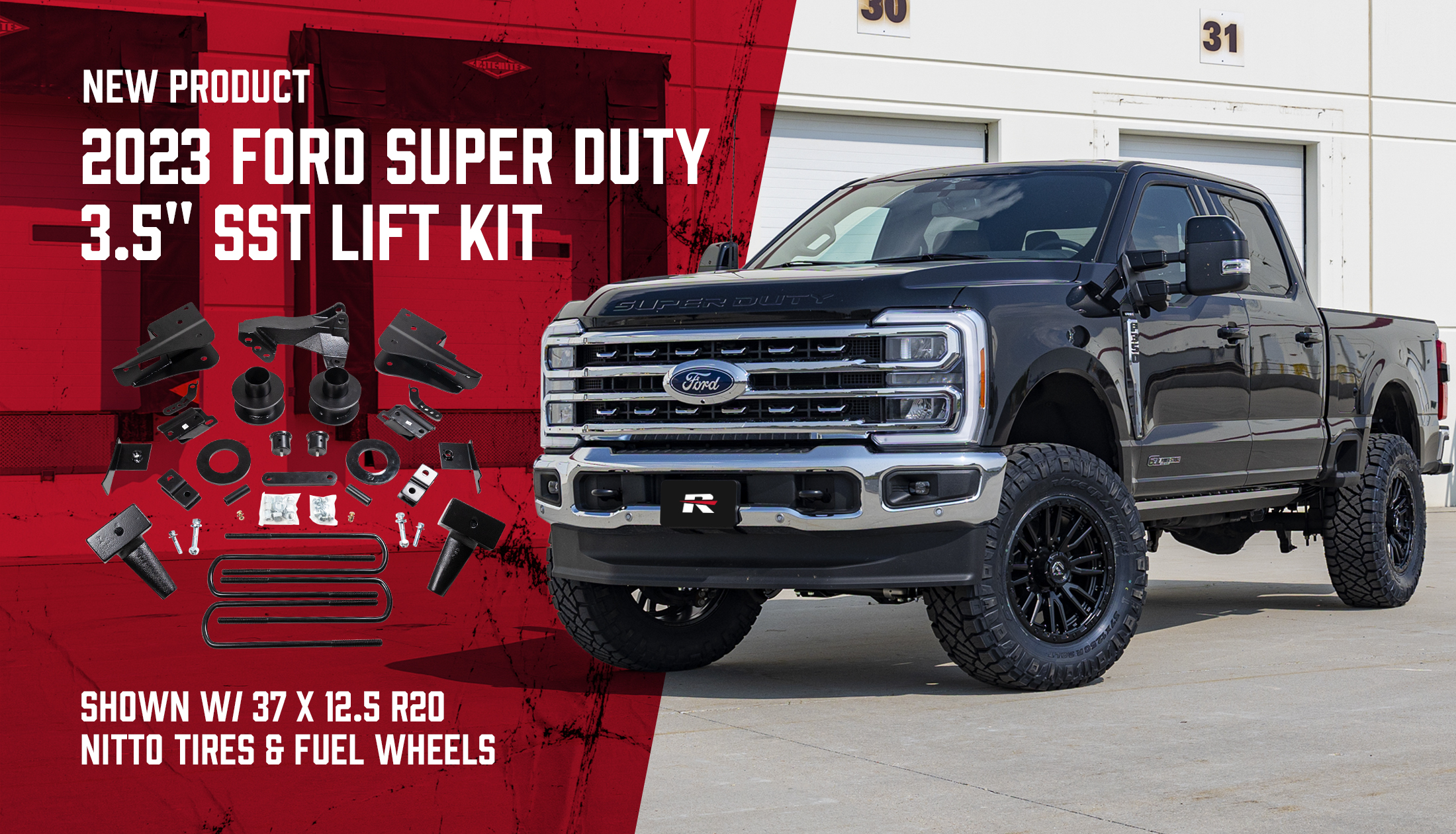 3.5" SST Lift Kit - 2023 Ford Super Duty F250/F350 4WD