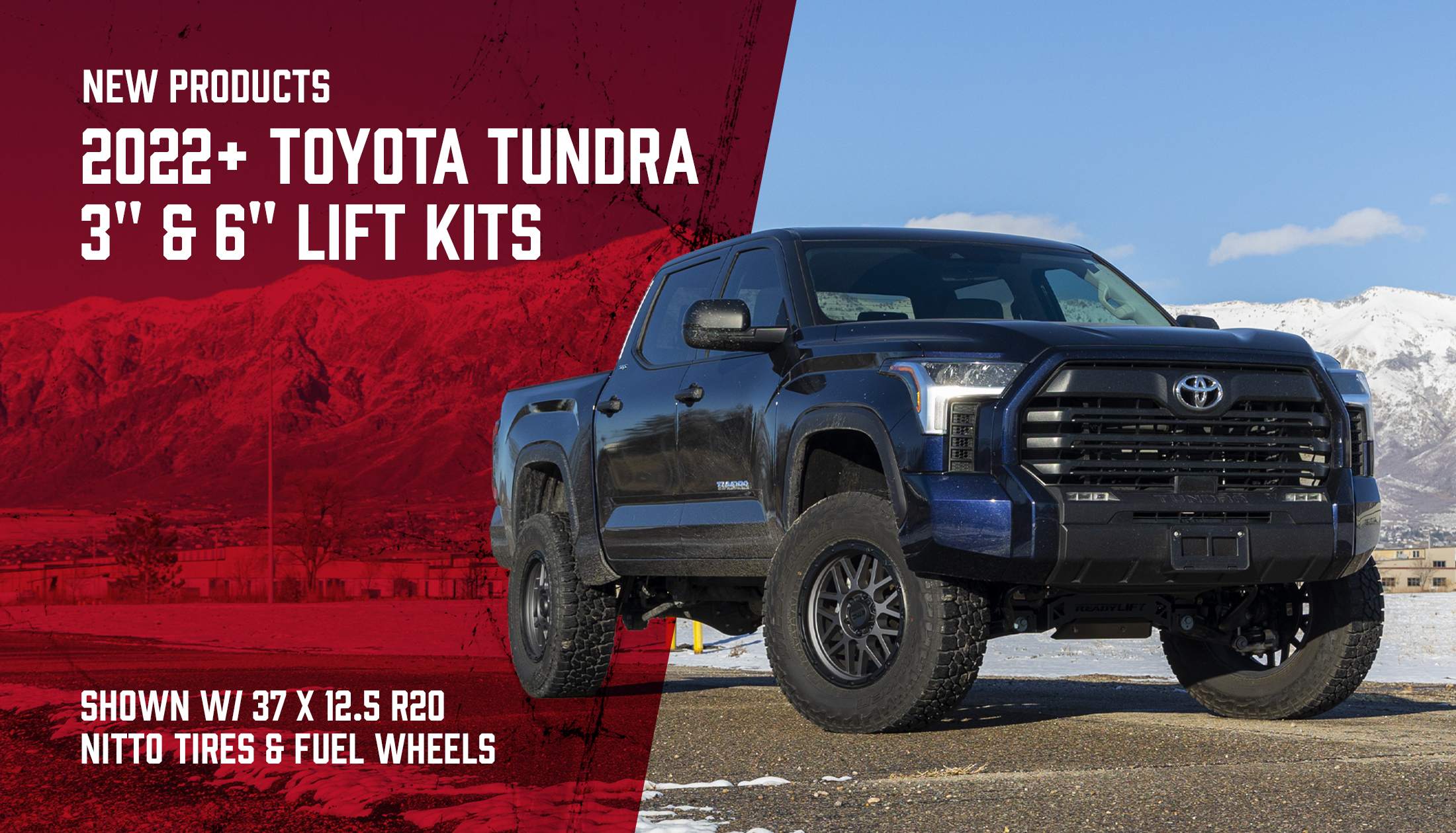 ReadyLIFT® Introduces an All-New 6" Big Lift Kit for the New 2022-UP Toyota Tundra