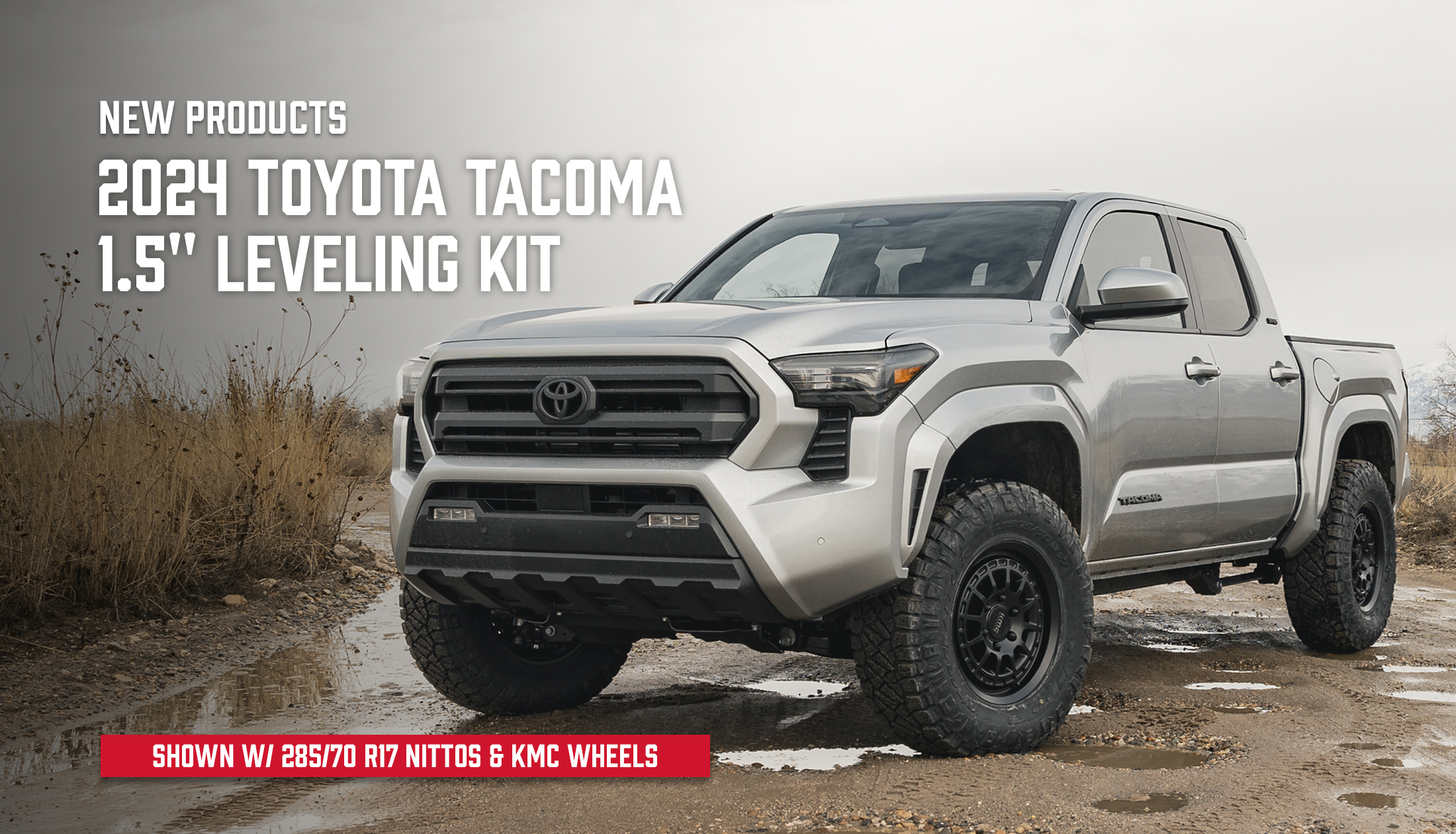ReadyLIFT Introduces an All-New 1.5" Leveling Kit for the New 2024 Toyota Tacoma
