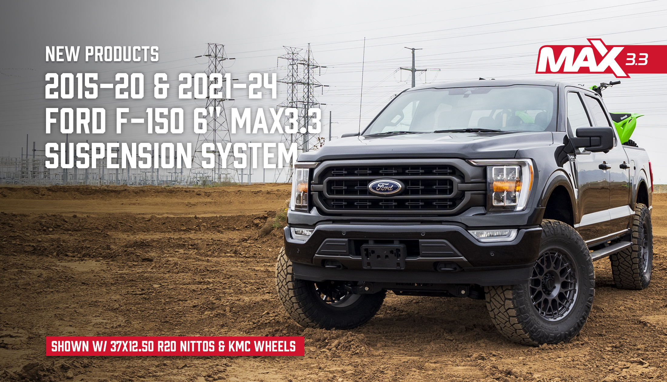 2015-2024 Ford F-150 6" MAX3.3 Suspension Systems