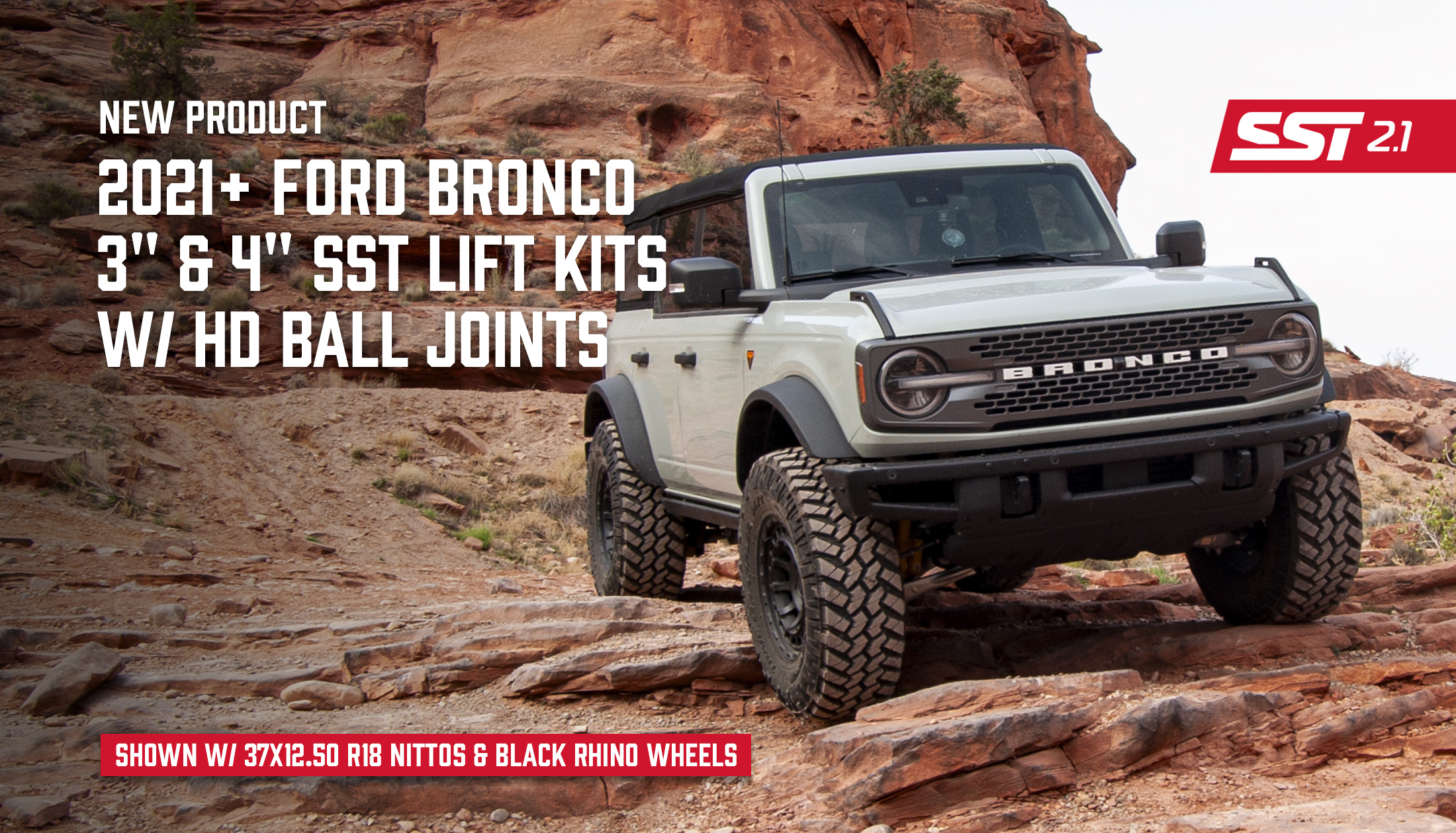 ReadyLIFT’s New 3” & 4” SST Lift Kits -- Now Includes HD Ball Joints