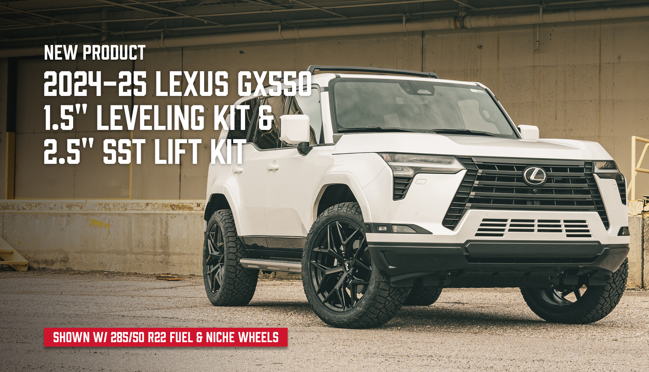 ReadyLIFT Suspension Kits for 2024–2025 Lexus GX550