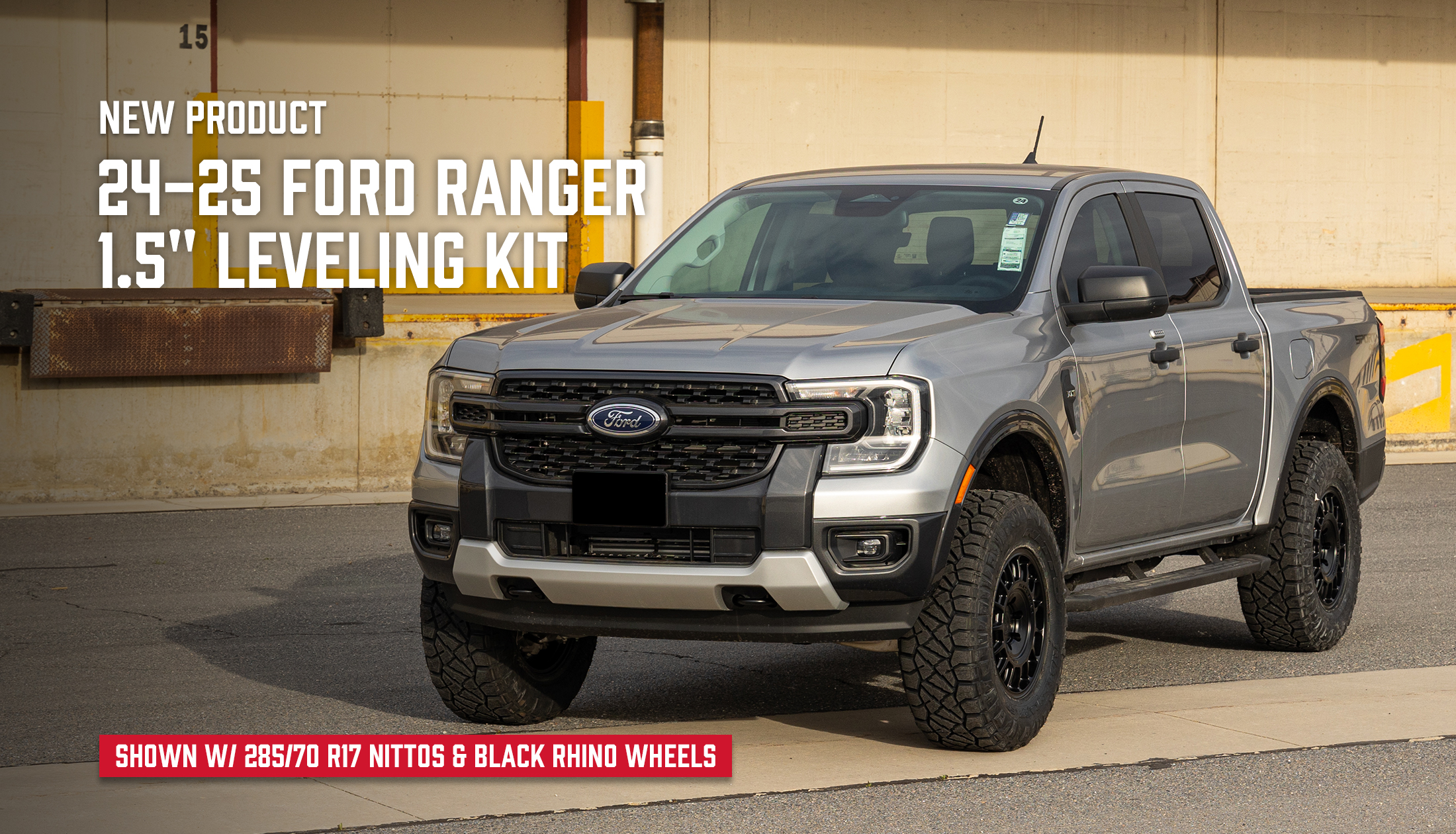 1.5'' Leveling Kit - Ford Ranger 4WD 2024-2025