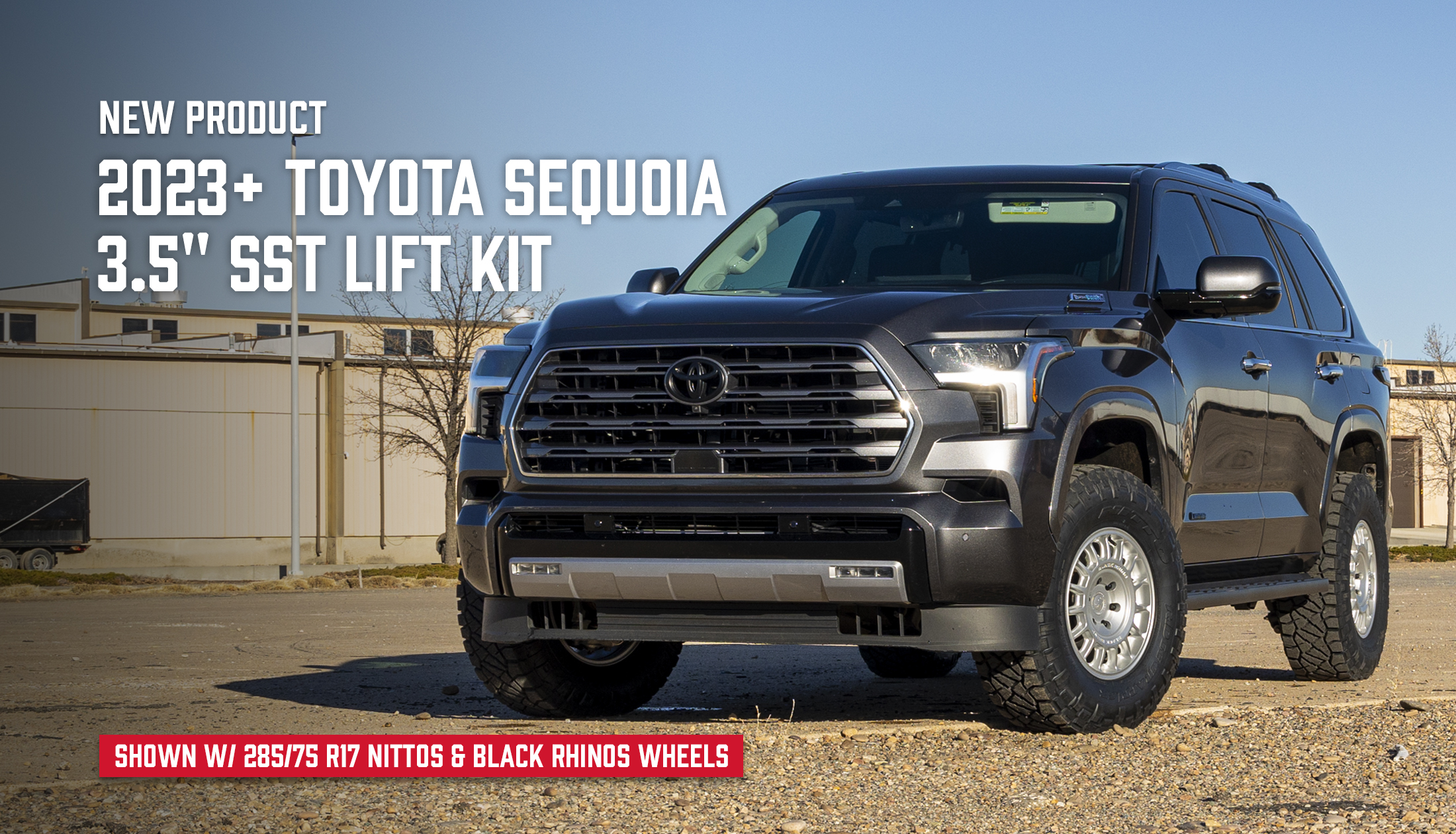 3.5'' SST KIT 2023-UP TOYOTA SEQUOIA