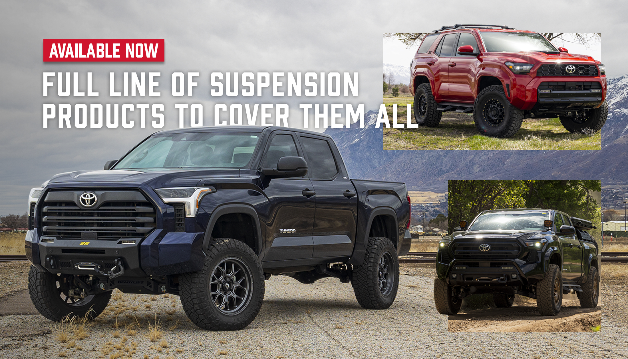 Level Up Your Toyota: New ReadyLIFT Lift Kits for Tacoma, 4Runner, Tundra & Land Cruiser