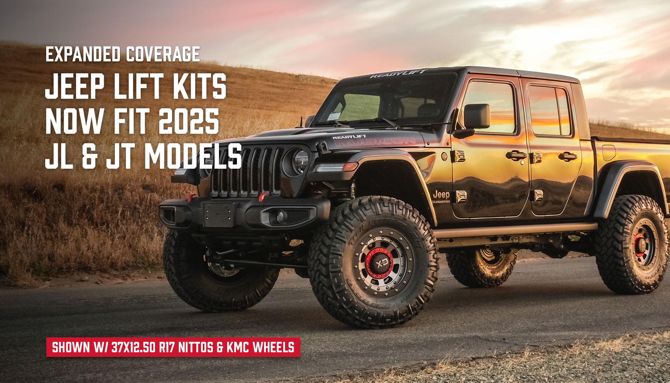 ReadyLIFT Jeep Lift Kits Now Fit Up To 2025 Wrangler & Gladiator Models