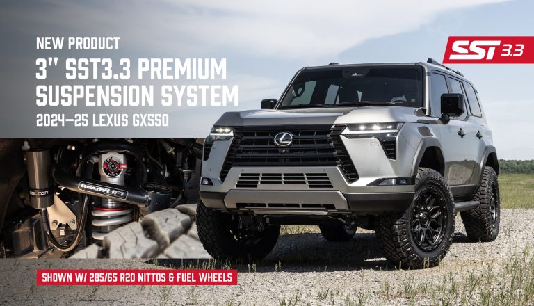 ReadyLIFT Introduces the SST3.3 Suspension System for the Lexus GX550 ...