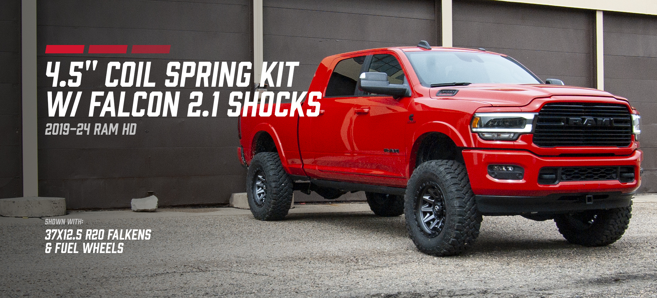 ReadyLIFT Upgrades 4.5-Inch Ram 3500 HD Lift Kit with Falcon 2.1 Shocks