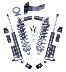 2.5" Coilover Front Lift Kit W/Falcon 3.3 Shocks - Ford Super Duty Diesel 4WD 2017-2026