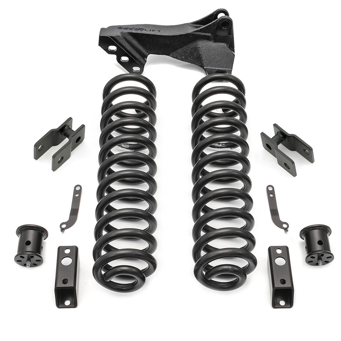 Black Front Leveling Kit for Ford F250 F350 2 Inch Front Lift Coil Spring Spacers 4WD Supreme Suspensions 