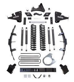 ReadyLift 8.5in Lift Kit w/ Falcon Shocks for 2017-2022 Ford F-250/F-350 Super Duty (6.7L Power Stroke V8 (2017 calibration), 6.7L Power Stroke V8 (2018-2019 calibration), 6.7L Power Stroke V8 (2020-2022 calibration), 6.7L Power Stroke V8 (enhanced))