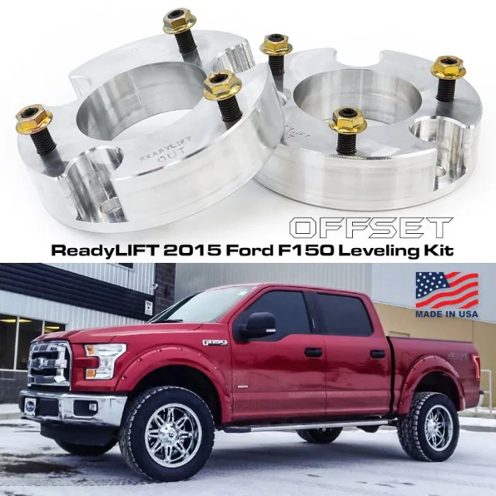 LSAILON 2 INCH Front Red Leveling Lift Kit Compatible with 2004-2018 for Ford F150 2WD 4WD 