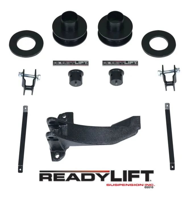 2008-2010 F-250 F-350 4WD Front 2.5" Lift Kit With Shock Extender
